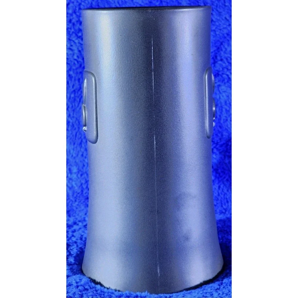 Vintage “PLAYBOY CLUB” Gunmetal Glass Beer Stein Mug Cup Embossed Bunny Logo
